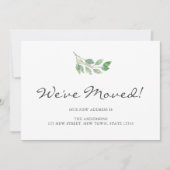 We hebben Waterverf bladeren verplaatst Aankondiging (Voorkant)