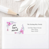 We hebben Waterverf Floral nieuwe retour adres ver Etiket (Insitu)