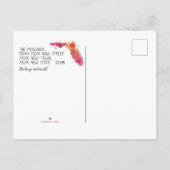 We hebben Waterverf Florida verhuisd. Aankondigingskaart (Achterkant)