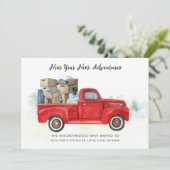 We hebben Waterverf Holiday Moving Adres verplaats Aankondiging (Staand voorkant)