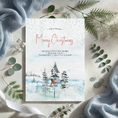 We hebben Waterverf kerstkaarten verplaatst Feestdagenkaart