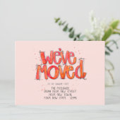 We hebben Waterverf Lettering verplaatst Aankondiging (Staand voorkant)