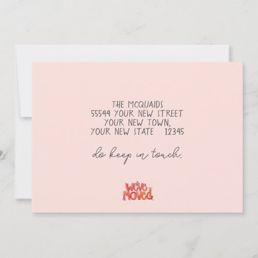 We hebben Waterverf Lettering verplaatst Aankondiging (Achterkant)