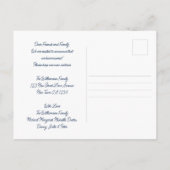 We hebben Waterverf Mail verhuisaankondiging verpl Aankondigingskaart (Achterkant)