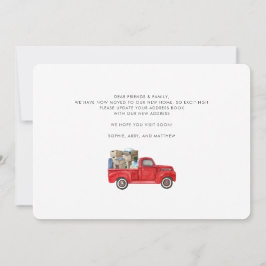 We hebben Waterverf Modern Moving Announcement ver (Achterkant)