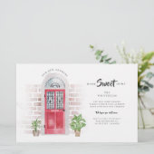 We hebben Waterverf Moving Announcement verplaatst Briefpapier (Staand voorkant)