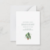 We hebben Waterverf Moving Announcement verplaatst Notitiekaartje (Achterkant)