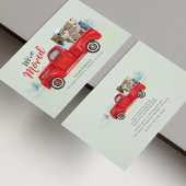 We hebben Waterverf Moving Announcement verplaatst Visitekaartje