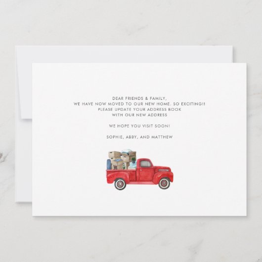 We hebben Waterverf nieuwe adresverplaatsing verpl Aankondiging (Achterkant)