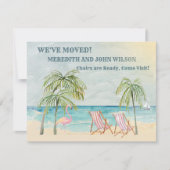 We hebben Waterverf Ocean Beach Budget Move verpla Aankondiging (Voorkant)