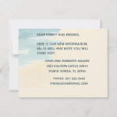 We hebben Waterverf Ocean Beach Budget Move verpla Aankondiging (Achterkant)