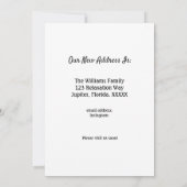 We hebben Waterverf Palm Trees Sunset verplaatst Kaart (Achterkant)