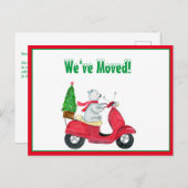 We hebben Waterverf Polar Beer verplaatst op scoot Aankondigingskaart (Voorkant / Achterkant)