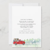 We hebben Waterverf Truck Moving Announcement verp Aankondiging (Achterkant)