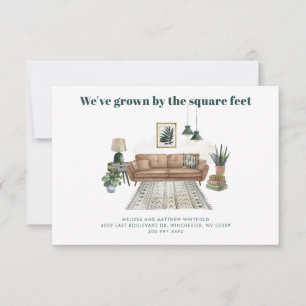 We hebben wijziging van adres verhuisaankondiging