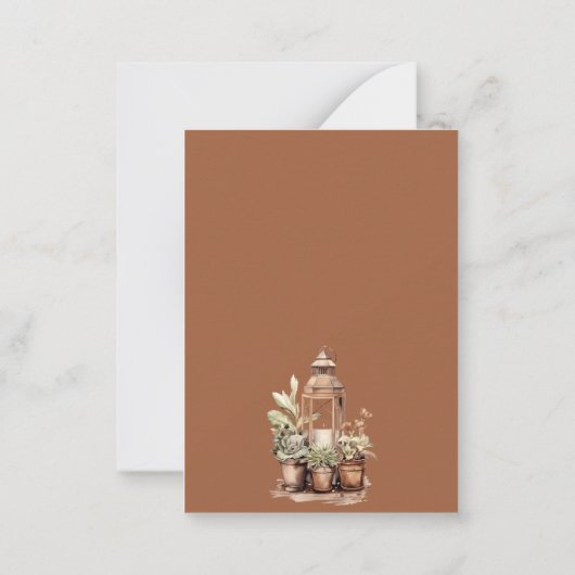 We hebben wijziging van adres voordeur verplaatst notitiekaartje (Achterkant)