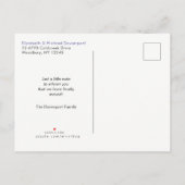 We hebben Wilde Dierenveer Colorful Waterverf verp Aankondigingskaart (Achterkant)