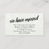 We hebben witte cirkels Bleek groene insteekkaart  Informatiekaartje (Voorkant)