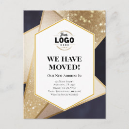 We hebben zakelijke geometrische bewegingen gemaak briefkaart