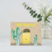 We hebben zoete maïsgele deuren naar het zuidweste briefkaart (Staand voorkant)