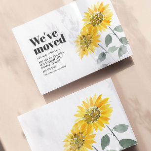 We hebben Zonnebloem Bewegende Aankondiging
