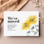 We hebben Zonnebloem Bewegende Aankondiging