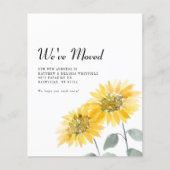 We hebben Zonnebloem Bewegende Aankondiging (Voorkant)