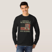 We herinneren ons altijd onze hertogen Combat Boot T-shirt (Voorkant volledig)