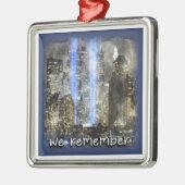 WE HERINNEREN ONS HERINNEREND METALEN ORNAMENT (Links)