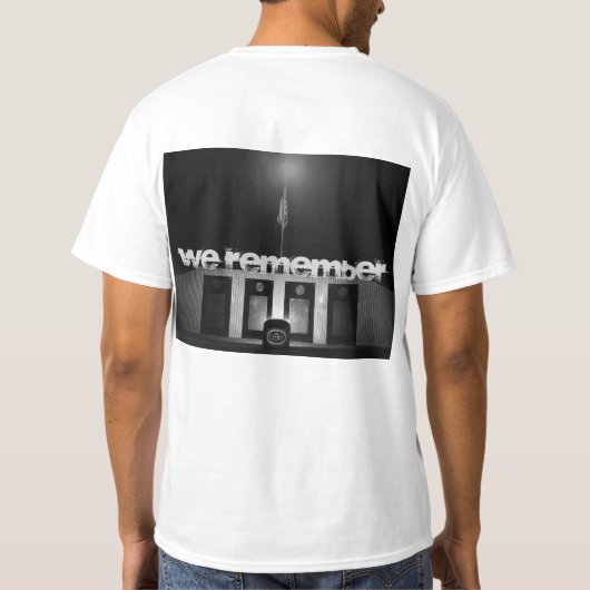We herinneren ons t-shirt (Achterkant)