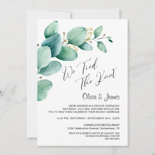 We hielden de Eucalyptus Knot op Kaart (Voorkant)