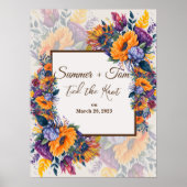 We hielden de Knot elegant moderne zomerstijl vast Poster (Voorkant)