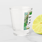 We hielden de tropische strandbruiloft van de Knot Shot Glas (Links)