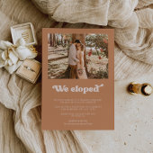 We hielden stijlvolle retro bruine suiker aankondi kaart