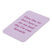 We hoeven het niet te zeggen magneet (Linkerzijde)