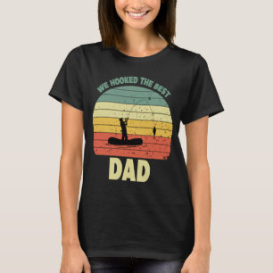 We Hookten De Beste Vader Grappige Vissen T-shirt