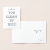 We hoorden u het voorstel van Nice opruimen Folie Kaarten (Display)