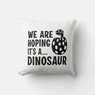 We hopen dat het een dinosaurus is kussen