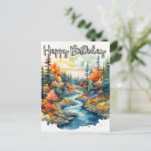 We Hopen Dat Je Een Prachtige Verjaardag Hebt Briefkaart (Staand voorkant)