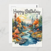 We Hopen Dat Je Een Prachtige Verjaardag Hebt Briefkaart (Voorkant / Achterkant)