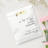 We hopen dat je geluk krijgt vanavond Schattigee h Bedankzakje (Gezegeld)