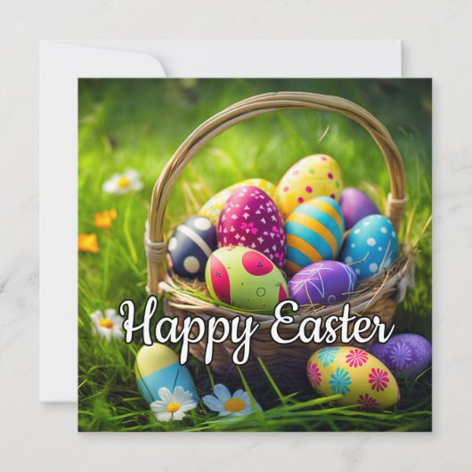 We hopen dat jullie allemaal een gelukkig Pasen he Kaart (Voorkant)