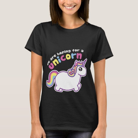 We hopen op een Unicorn Black Matrier Shirt (Voorkant)