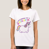 We hopen op een unicorn kraam t-shirt (Voorkant)