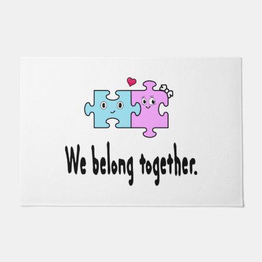 We horen bij elkaar deurmat (Voorkant)