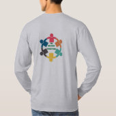 We horen bij elkaar heren t-shirt (Achterkant)
