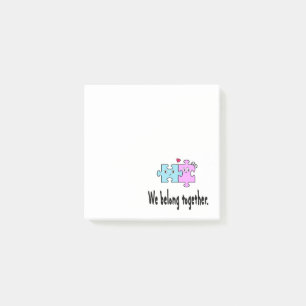 We horen bij elkaar post-it® notes