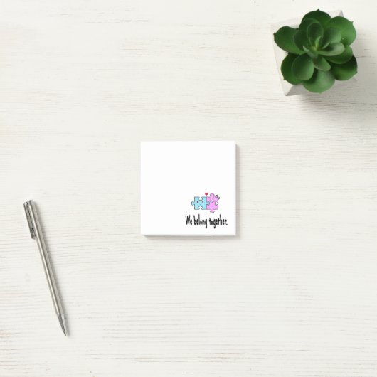 We horen bij elkaar post-it® notes (Kantoor)