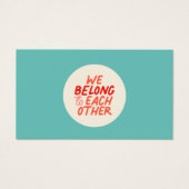 We horen bij elkaar - Roepende kaart (Voorkant)