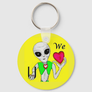 We horen je - Alien Sleutelhanger